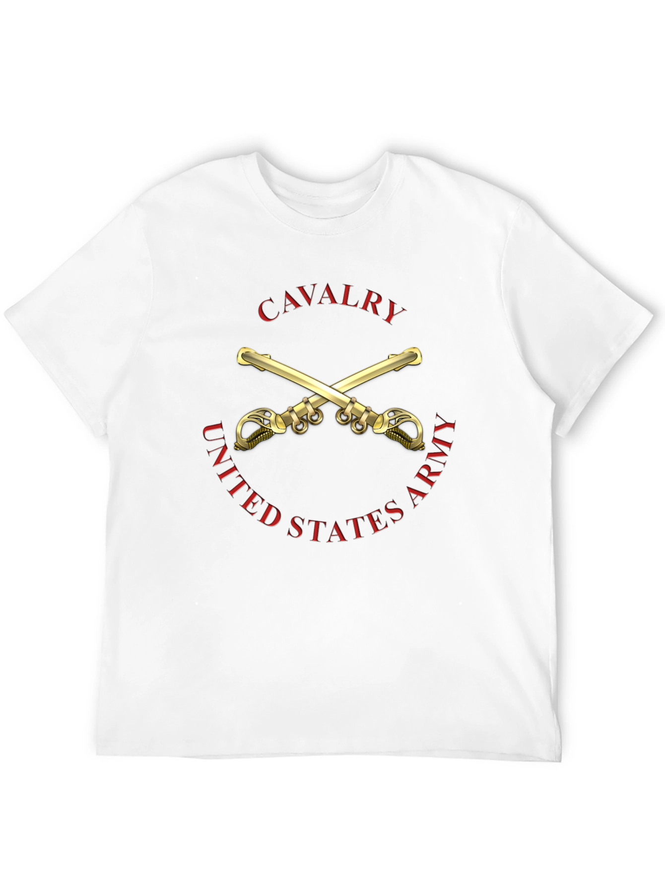 Cavalry United States Army Black T-Shirt