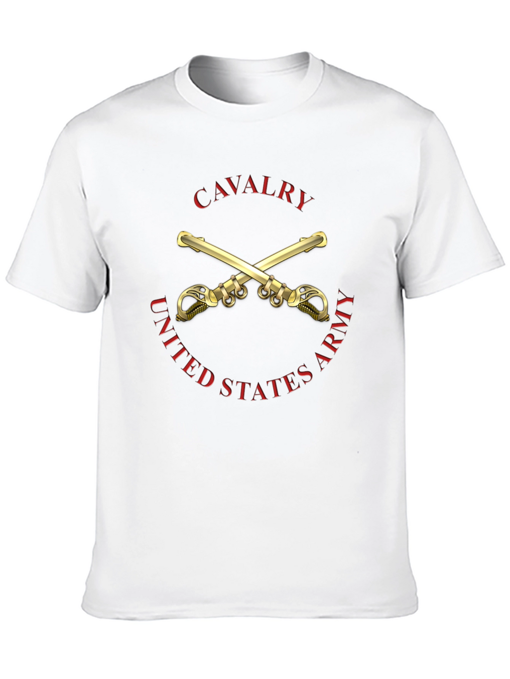 Cavalry United States Army Black T-Shirt