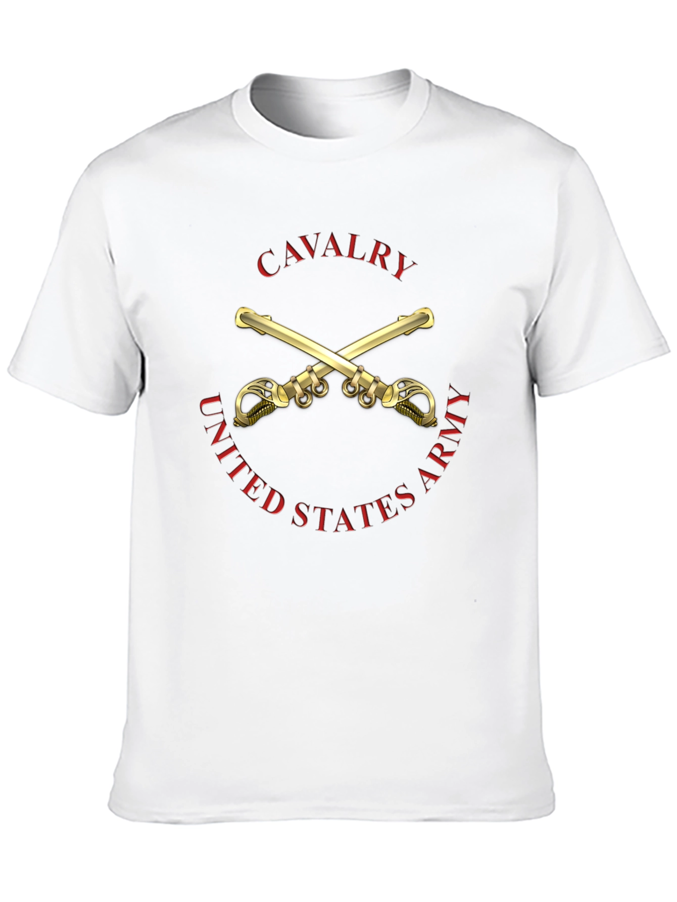 Cavalry United States Army Black T-Shirt