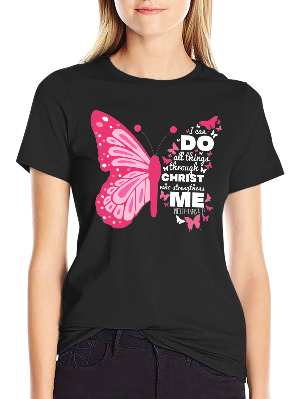 Inspirational Butterfly Christian T-Shirt
