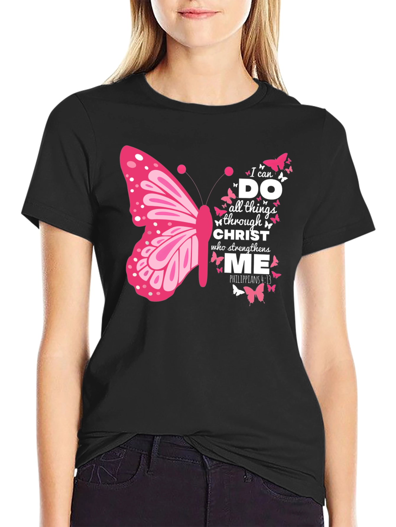 Inspirational Butterfly Christian T-Shirt
