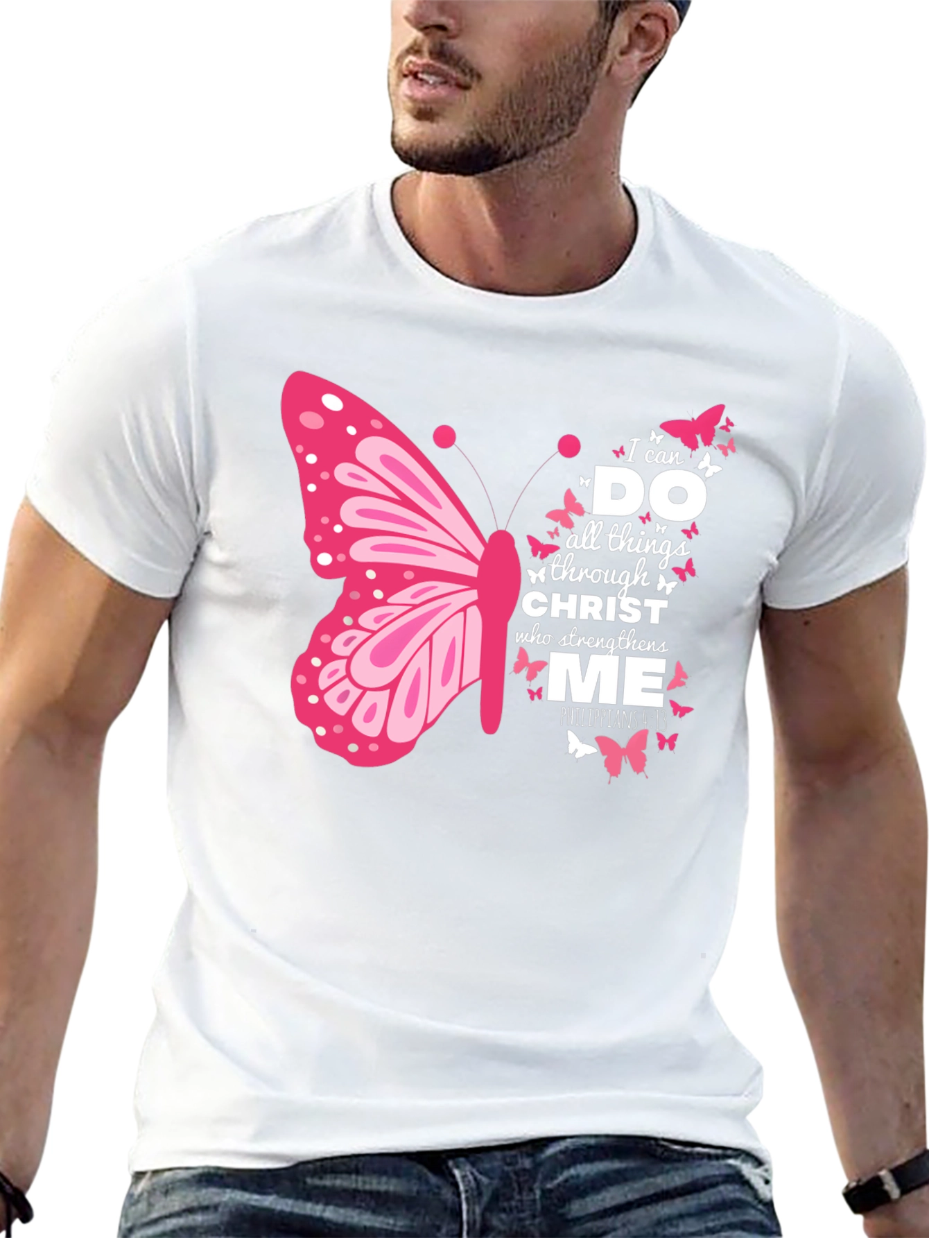 Inspirational Butterfly Christian T-Shirt