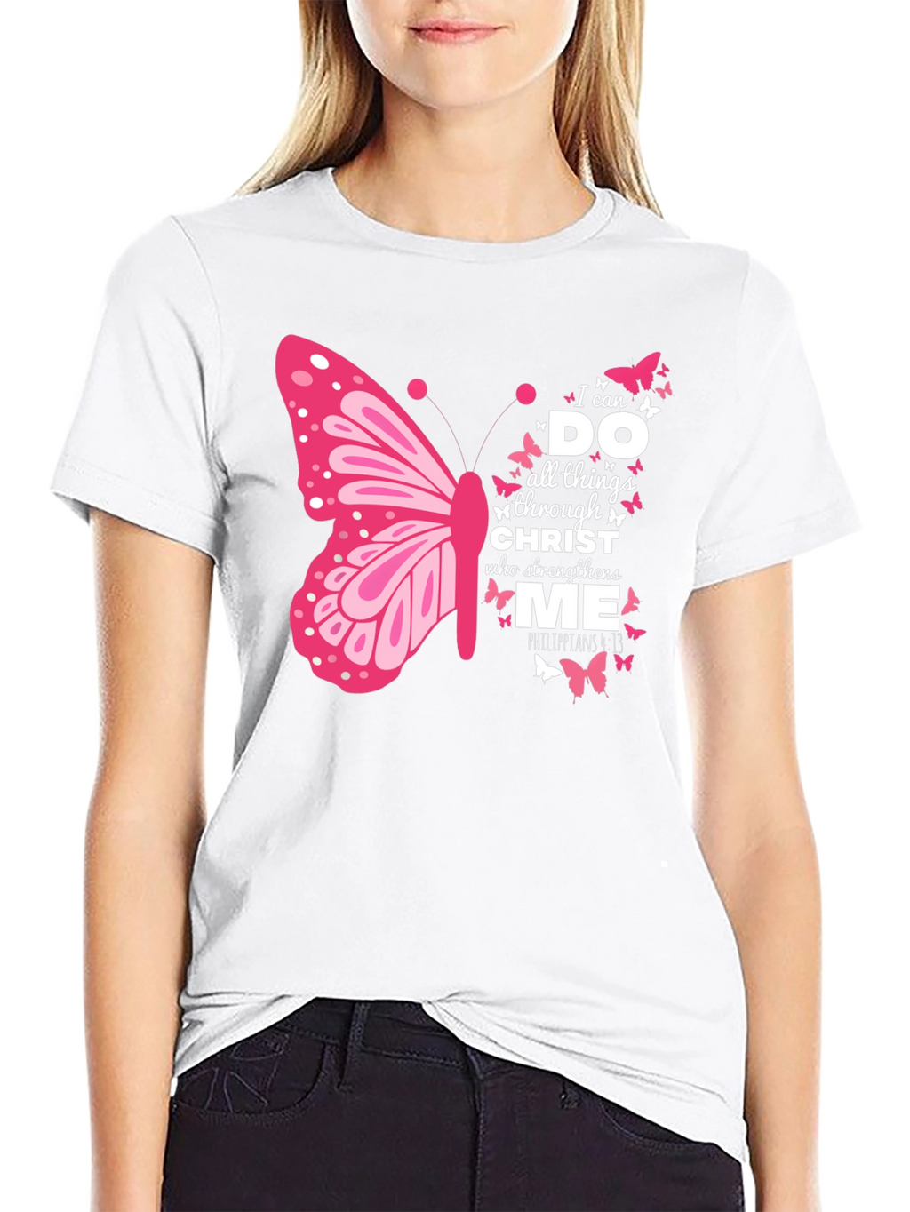 Inspirational Butterfly Christian T-Shirt