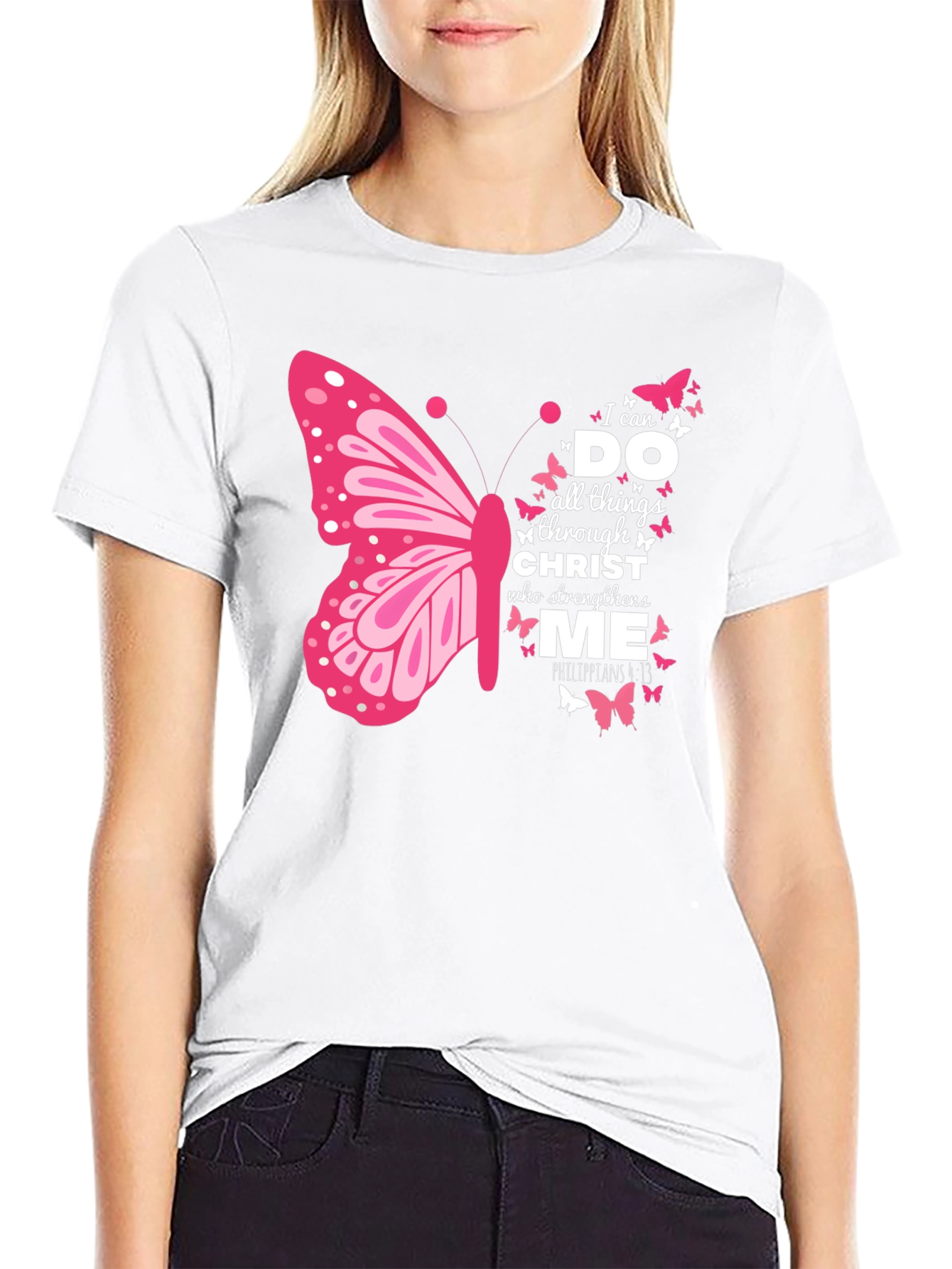 Inspirational Butterfly Christian T-Shirt