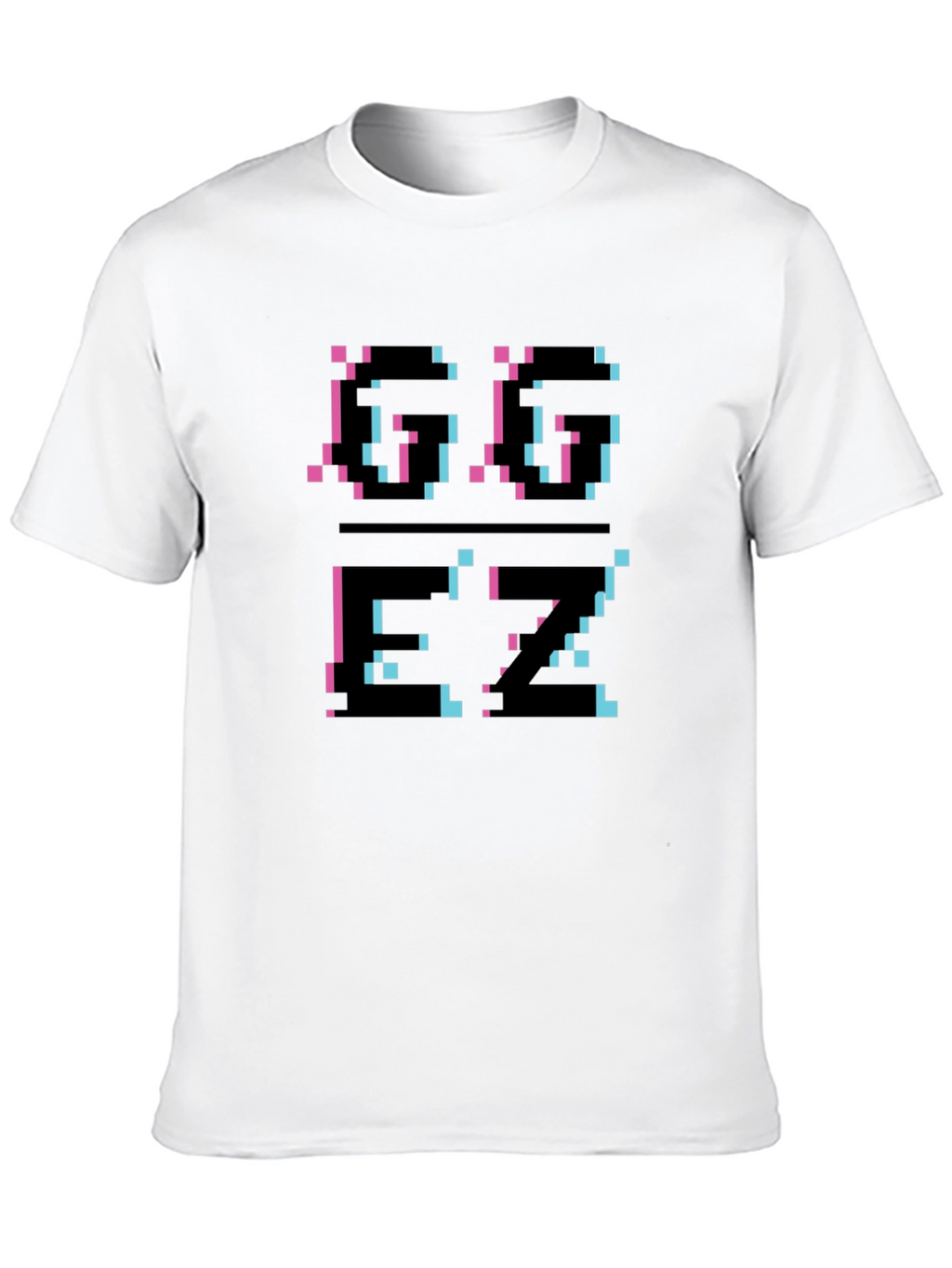 Pixel Glitch T-Shirt - Black Graphic Tee