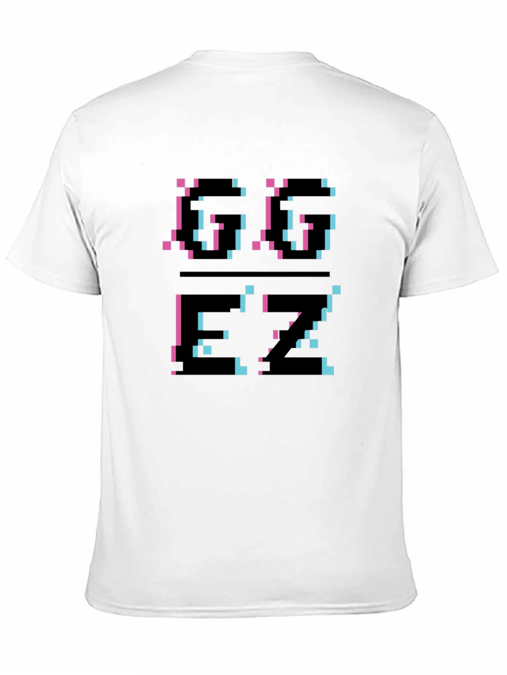 Pixel Glitch T-Shirt - Black Graphic Tee