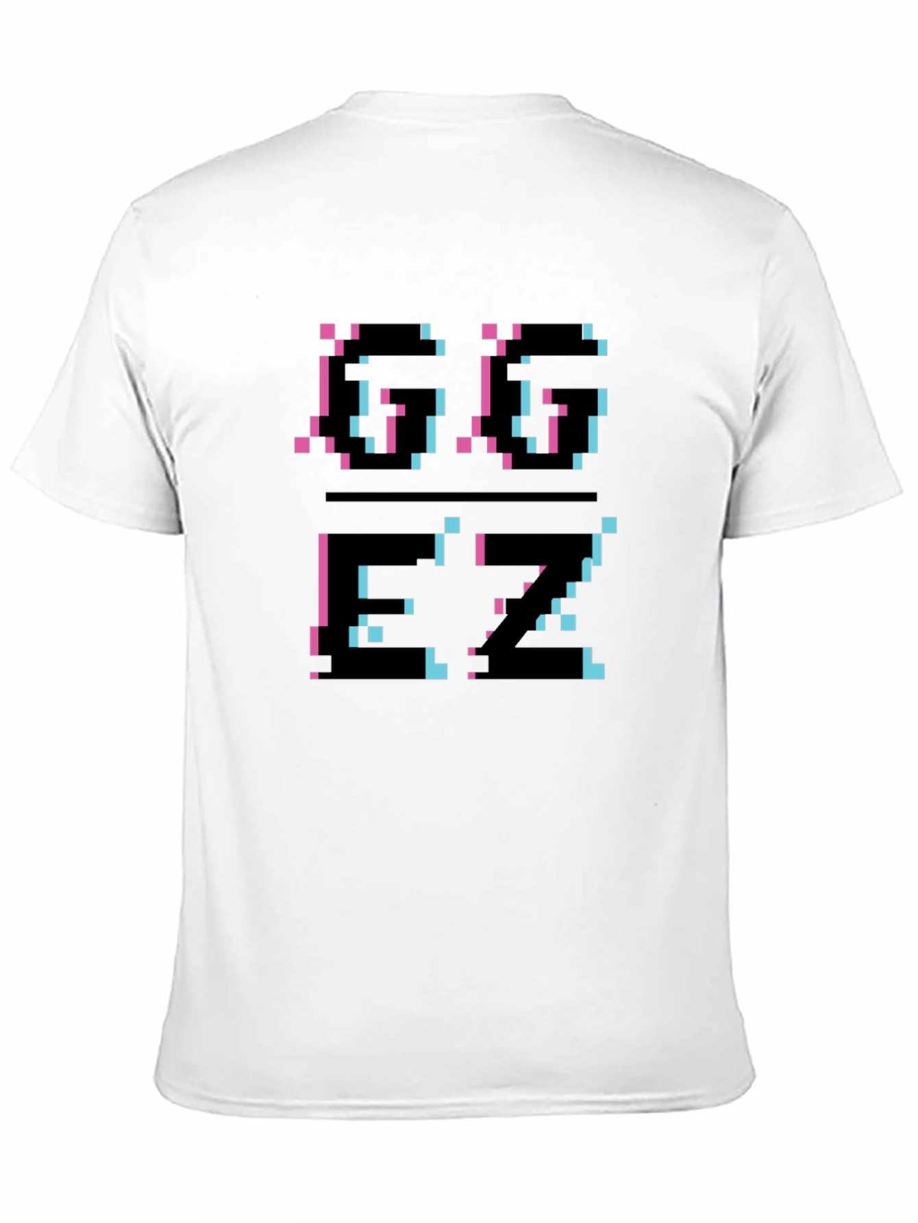 Pixel Glitch T-Shirt - Black Graphic Tee