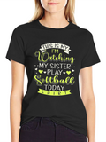 Sisters Softball Game Shirt