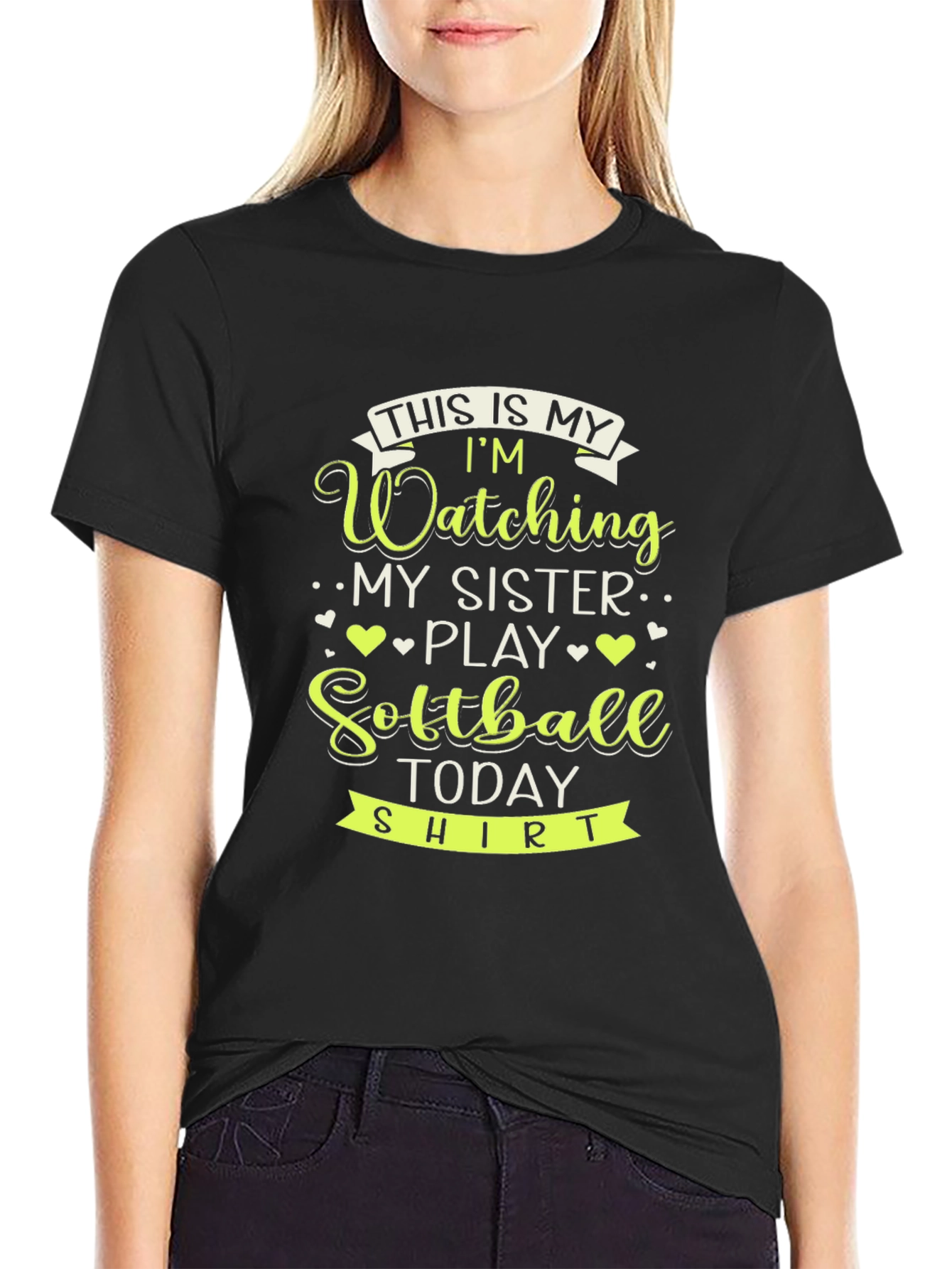 Sisters Softball Game Shirt