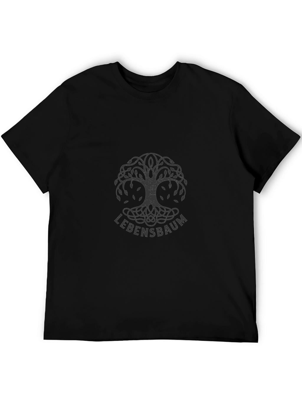 Lebensbaum Tree of Life Black T-Shirt