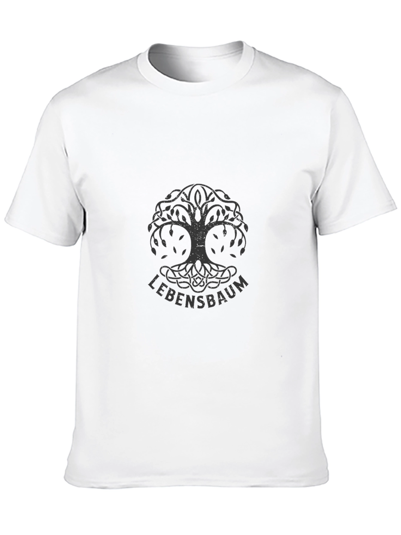 Lebensbaum Tree of Life Black T-Shirt