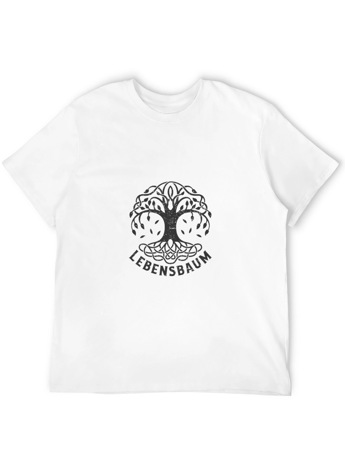 Lebensbaum Tree of Life Black T-Shirt
