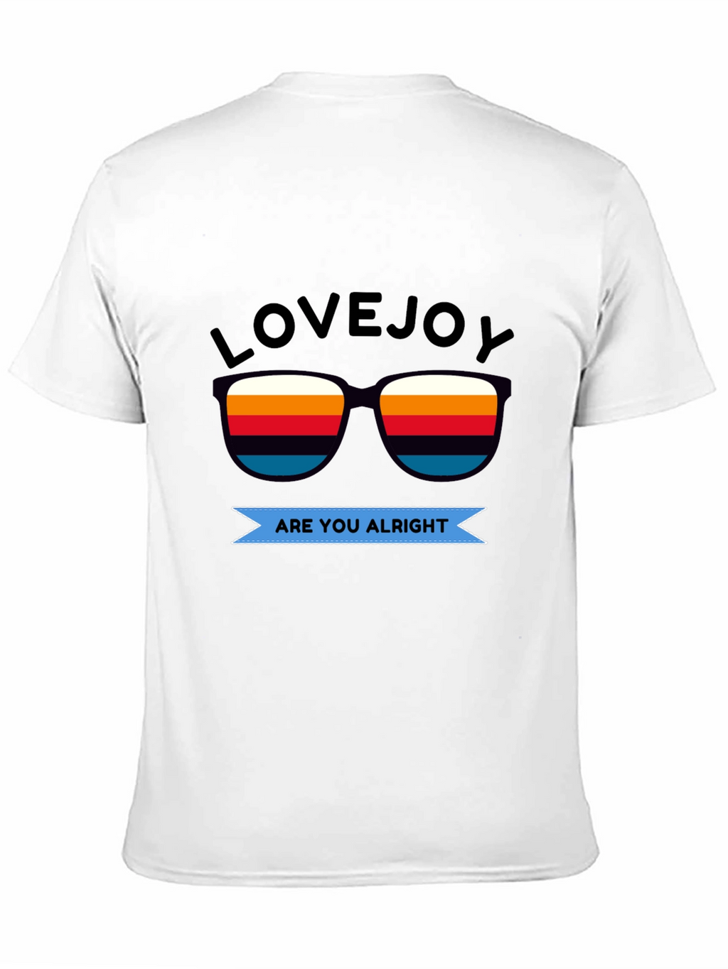 Lovejoy Are You Alright Black T-Shirt