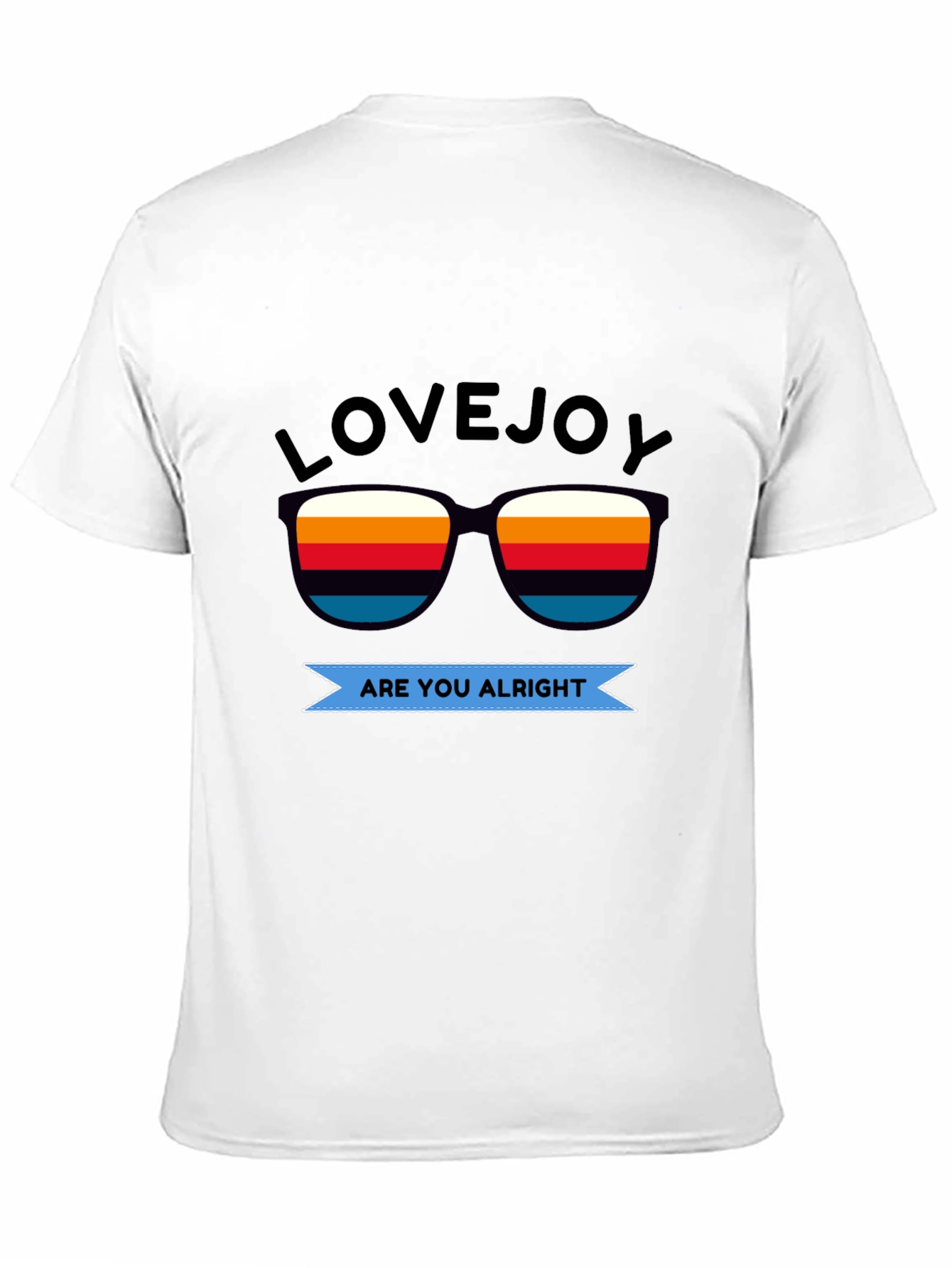Lovejoy Are You Alright Black T-Shirt
