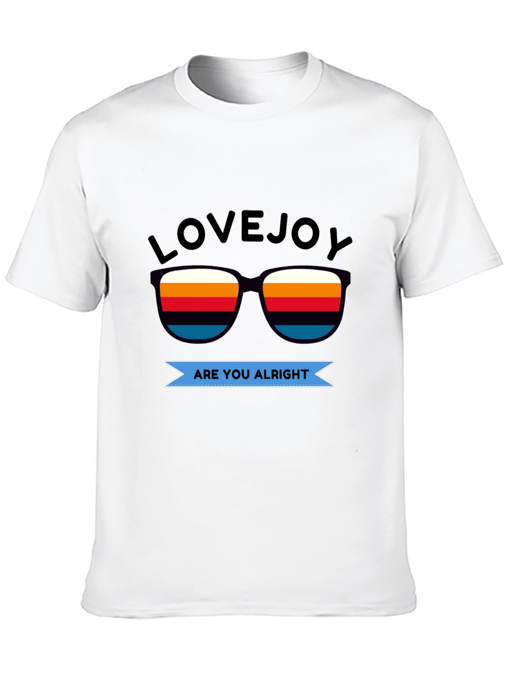 Lovejoy Are You Alright Black T-Shirt