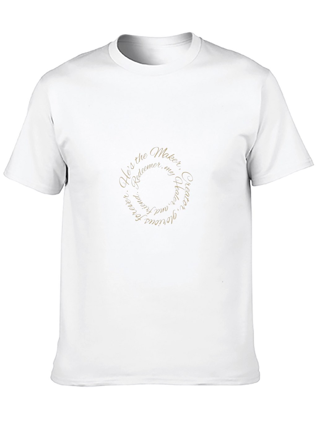 Hes the Maker Graphic Tee - Black