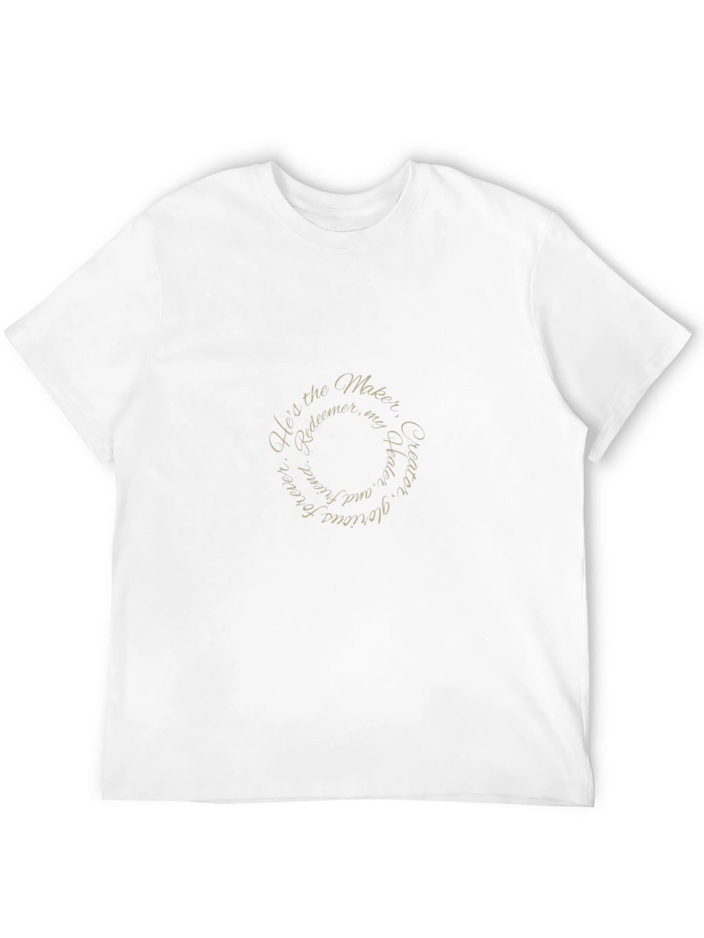 Hes the Maker Graphic Tee - Black