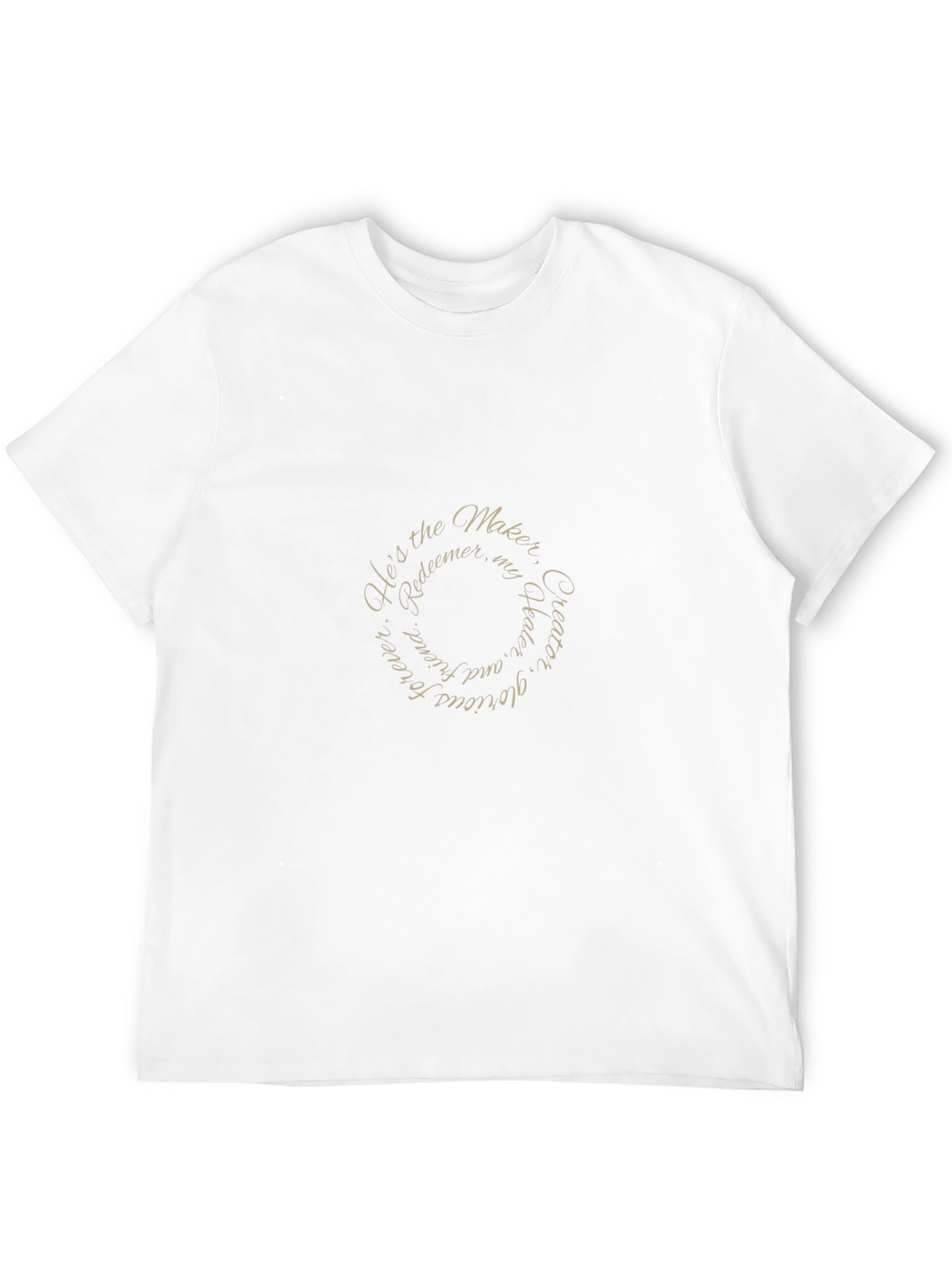 Hes the Maker Graphic Tee - Black