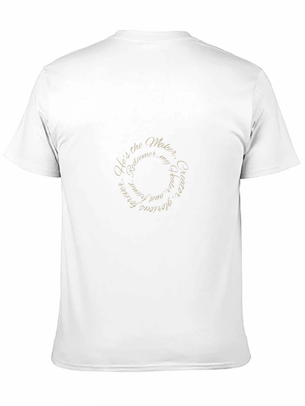 Hes the Maker Graphic Tee - Black