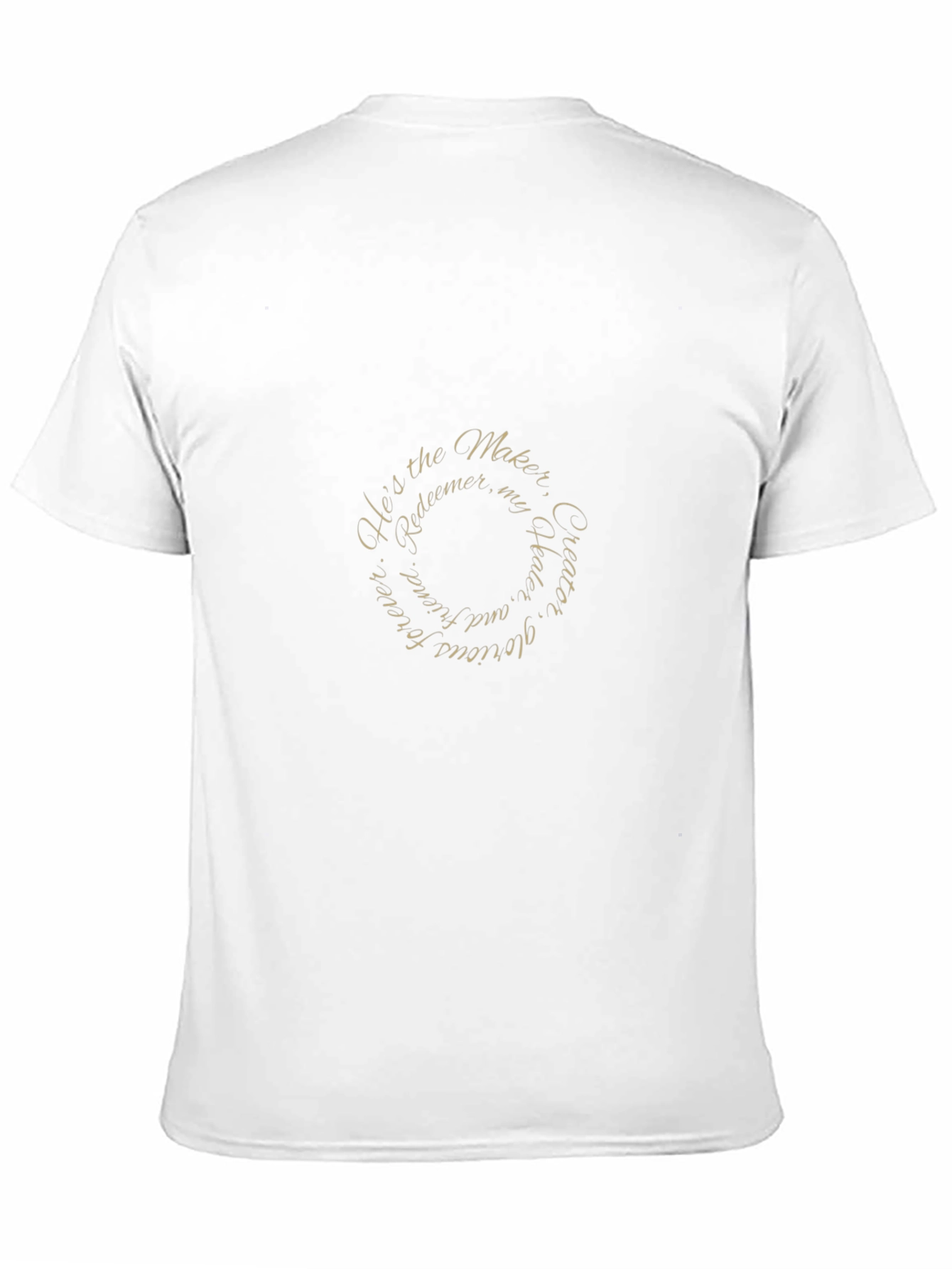 Hes the Maker Graphic Tee - Black