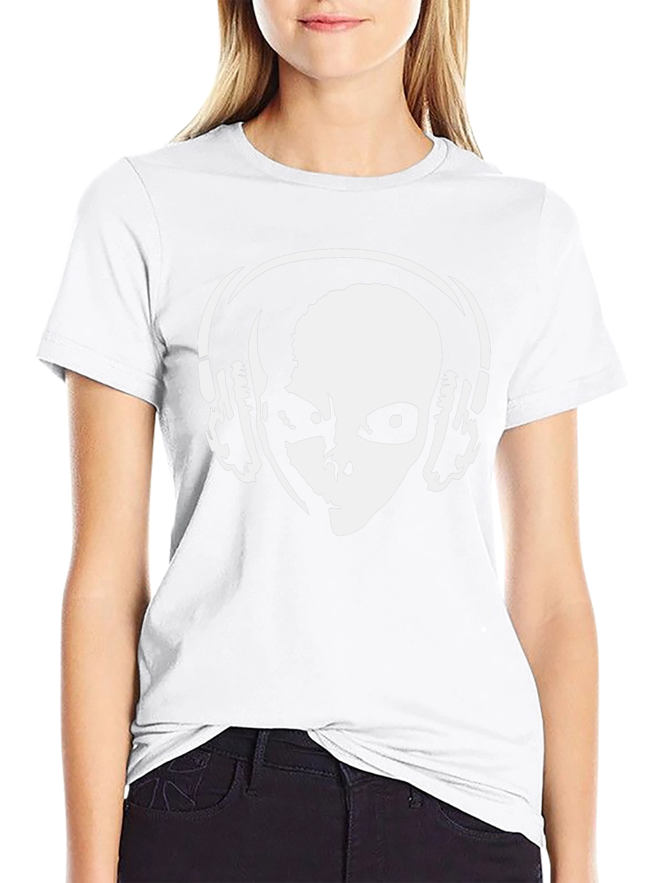 Alien DJ Graphic Tee - Stylish Music Lover T-Shirt