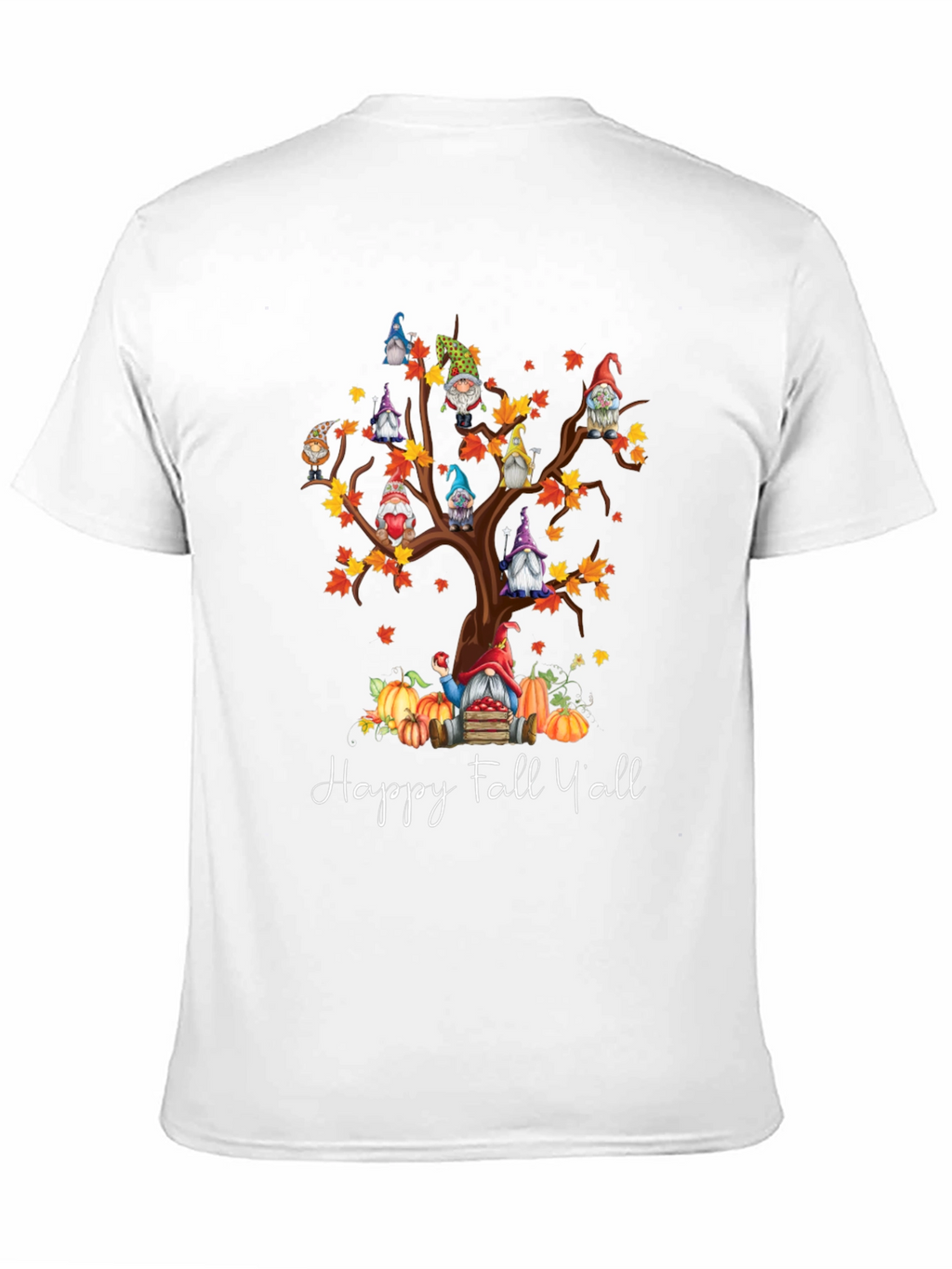 Fall Gnomes T-Shirt - Happy Fall Yall