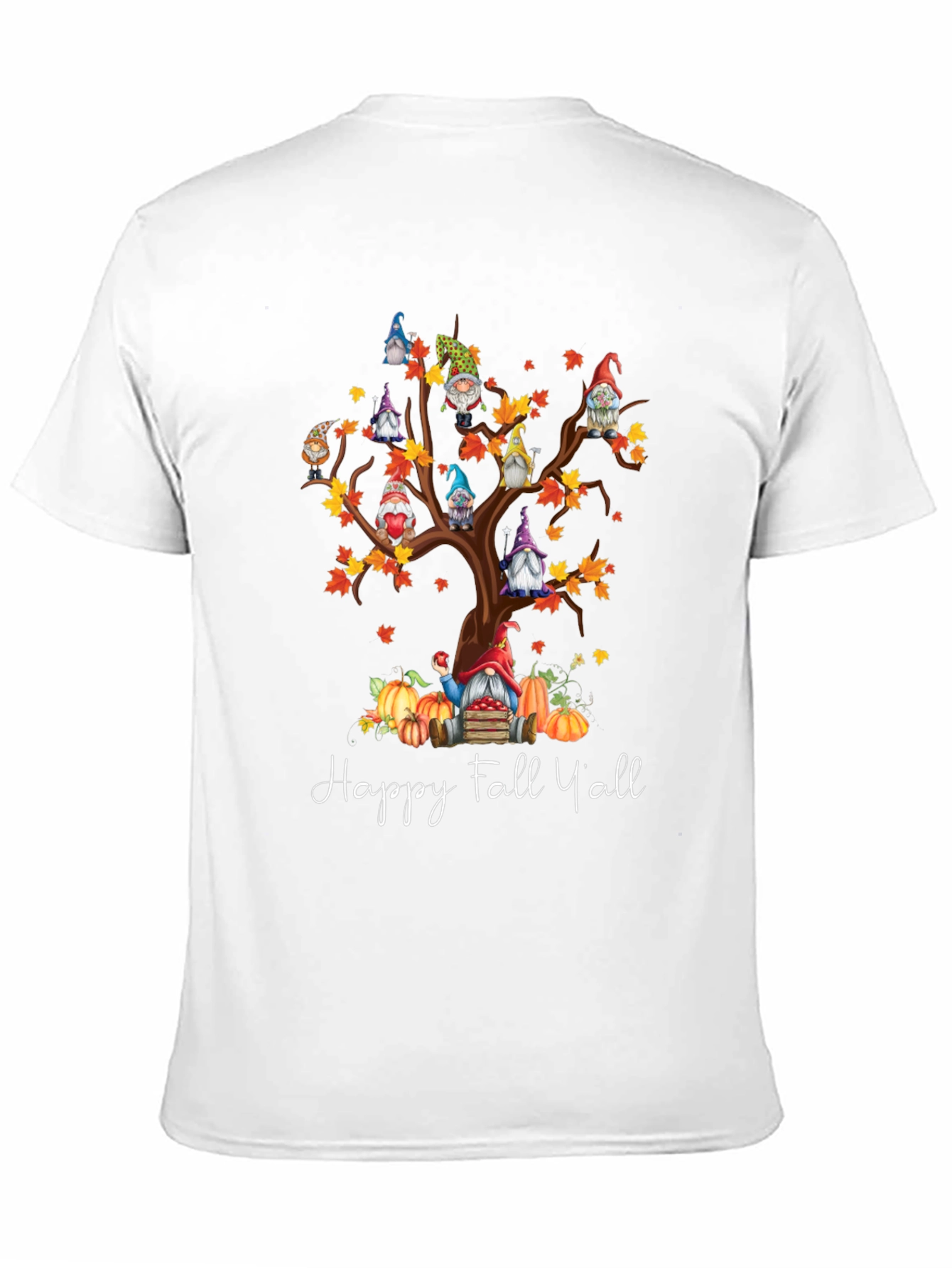 Fall Gnomes T-Shirt - Happy Fall Yall