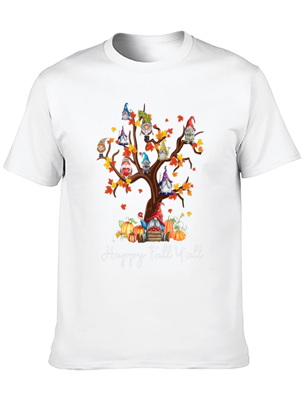 Fall Gnomes T-Shirt - Happy Fall Yall