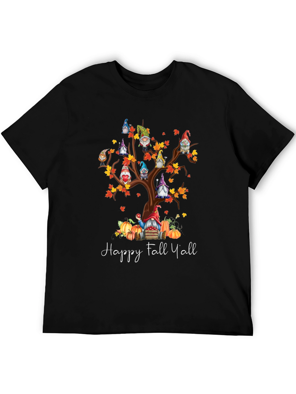 Fall Gnomes T-Shirt - Happy Fall Yall