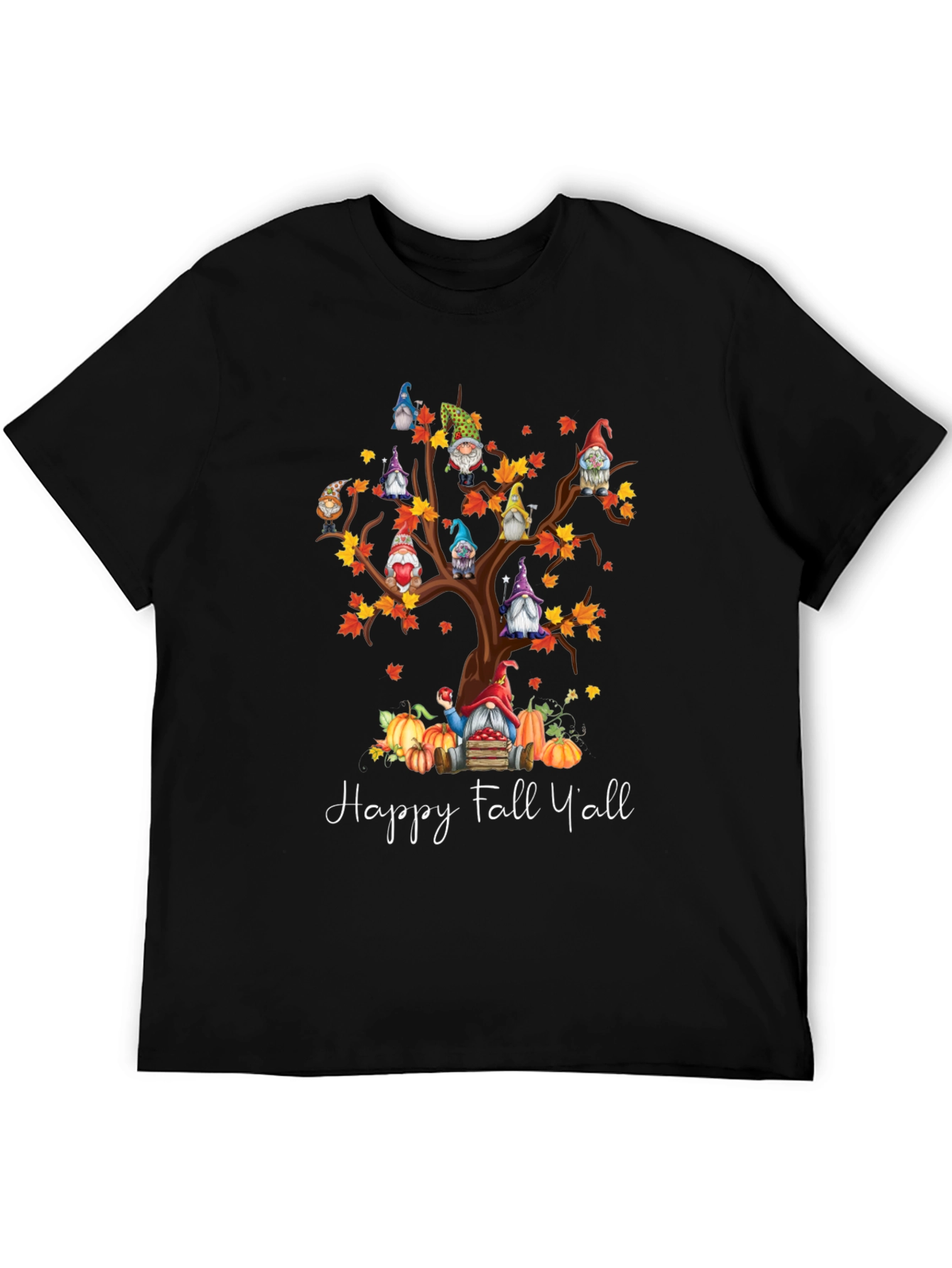 Fall Gnomes T-Shirt - Happy Fall Yall
