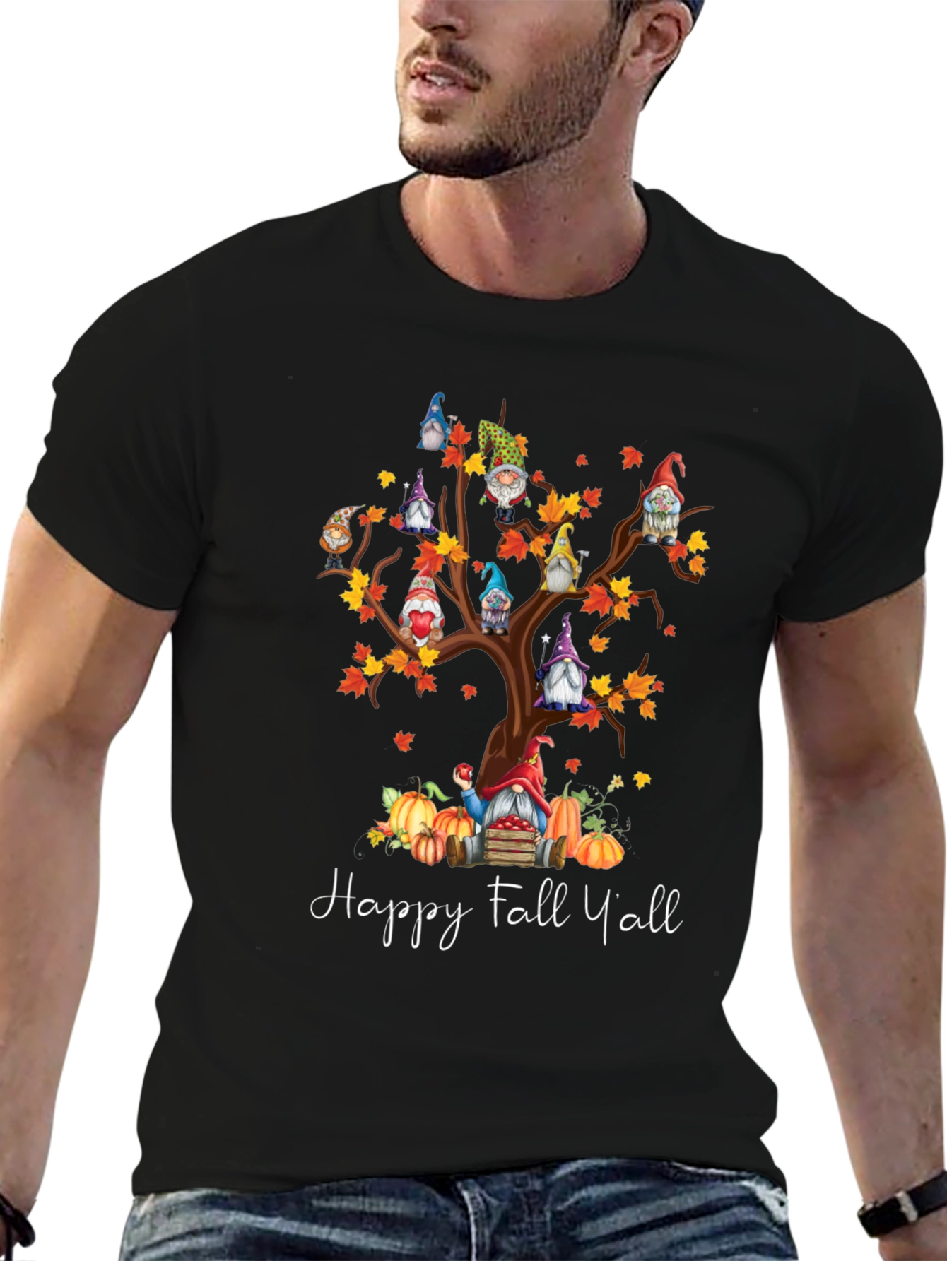 Fall Gnomes T-Shirt - Happy Fall Yall