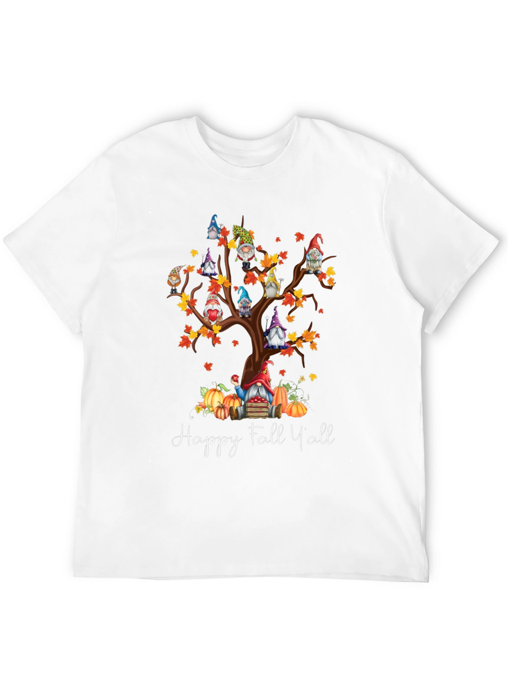 Fall Gnomes T-Shirt - Happy Fall Yall