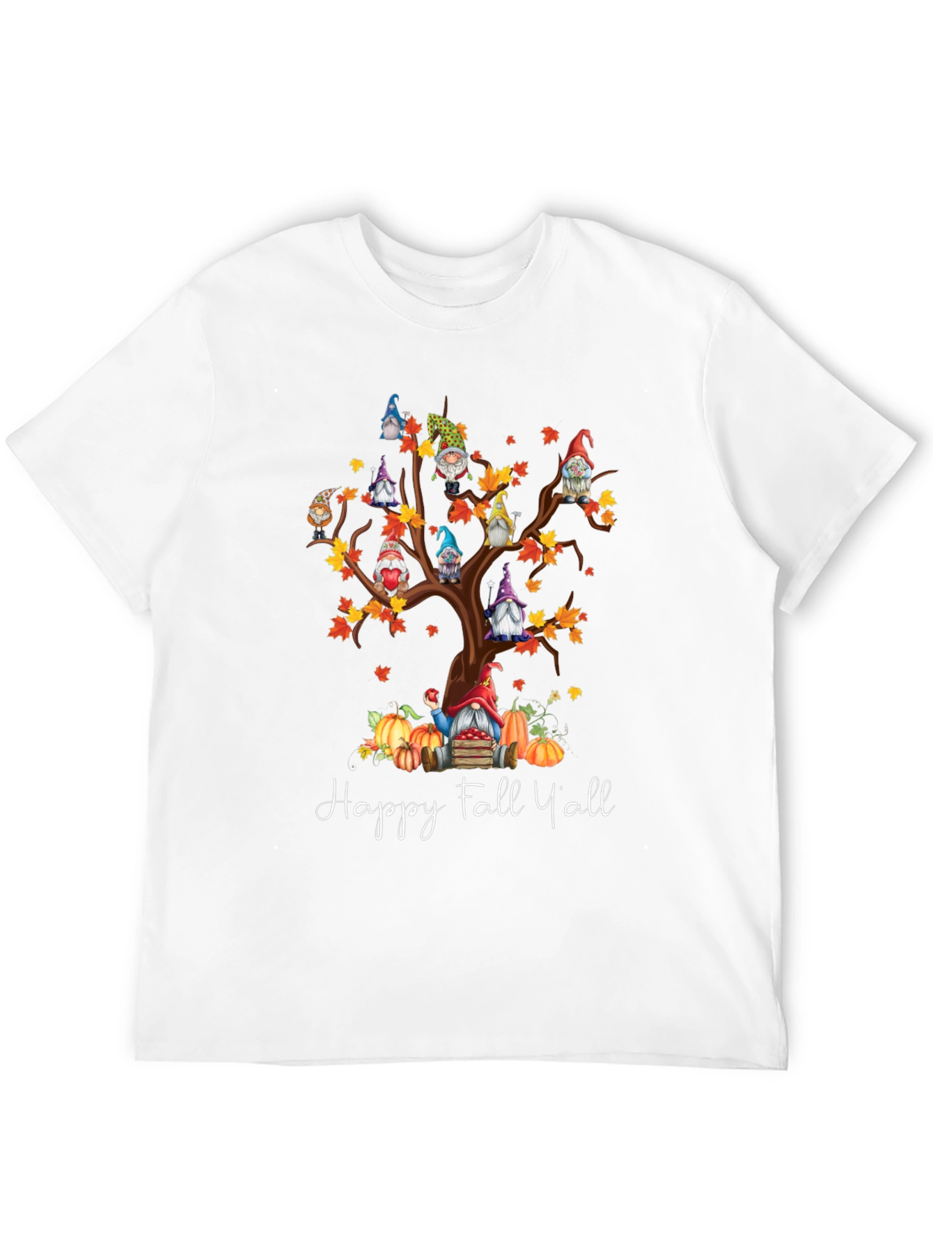 Fall Gnomes T-Shirt - Happy Fall Yall