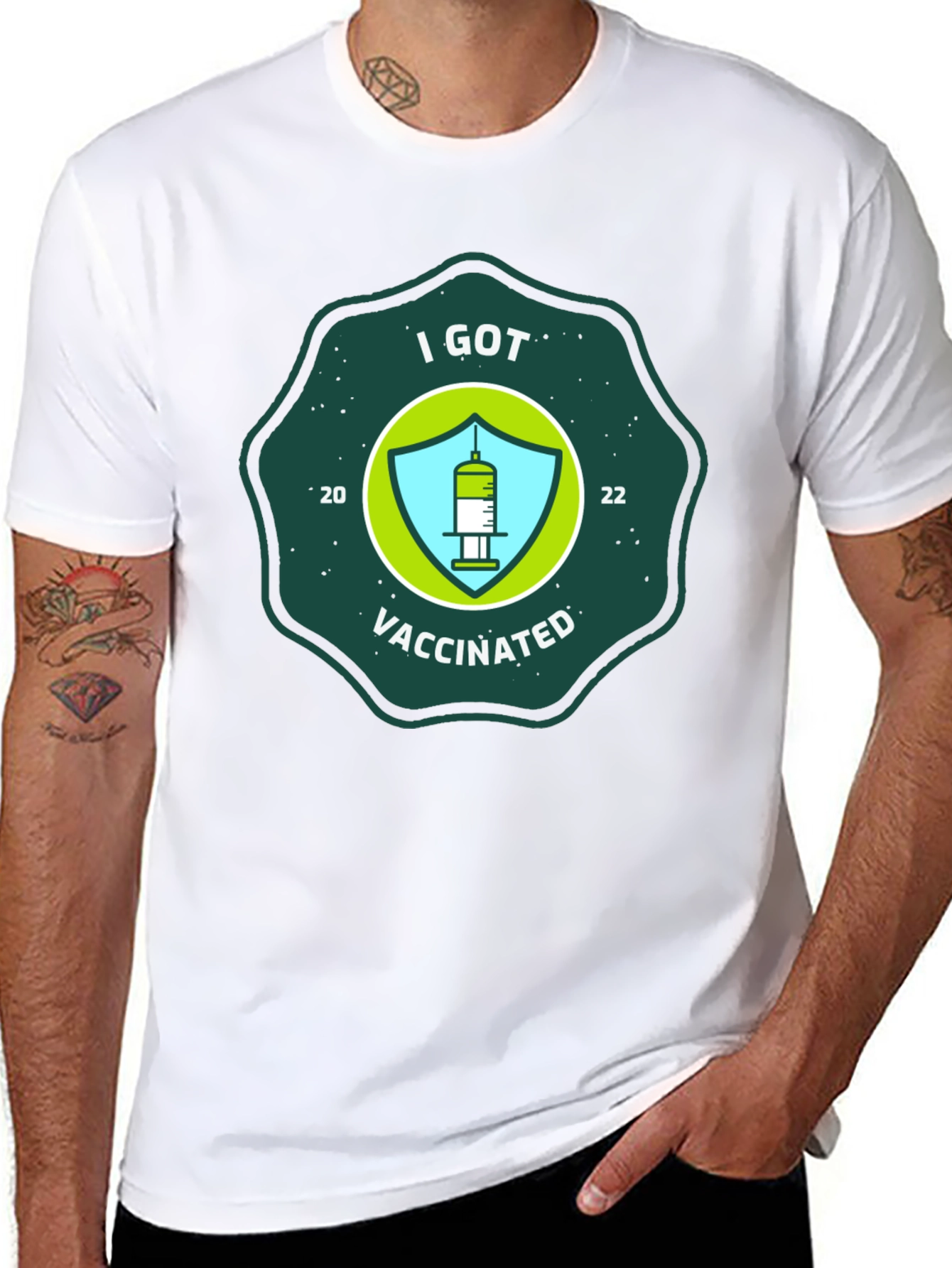 I Got Vaccinated T-Shirt - 2022 Vaccine Tee