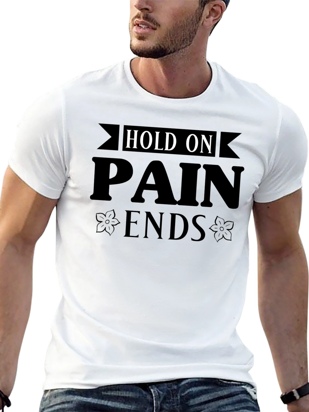 Hold On Pain Ends Graphic Tee