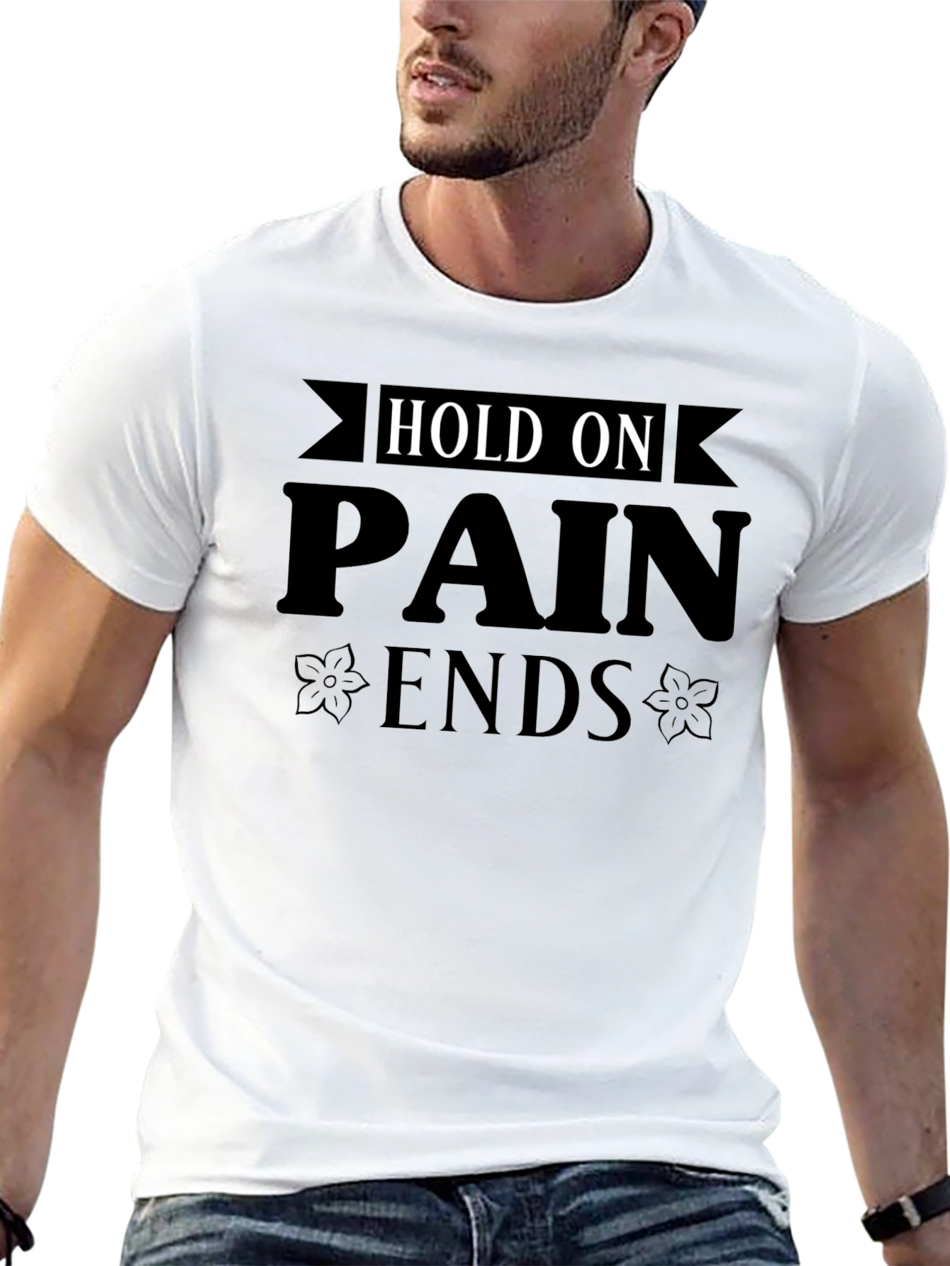 Hold On Pain Ends Graphic Tee