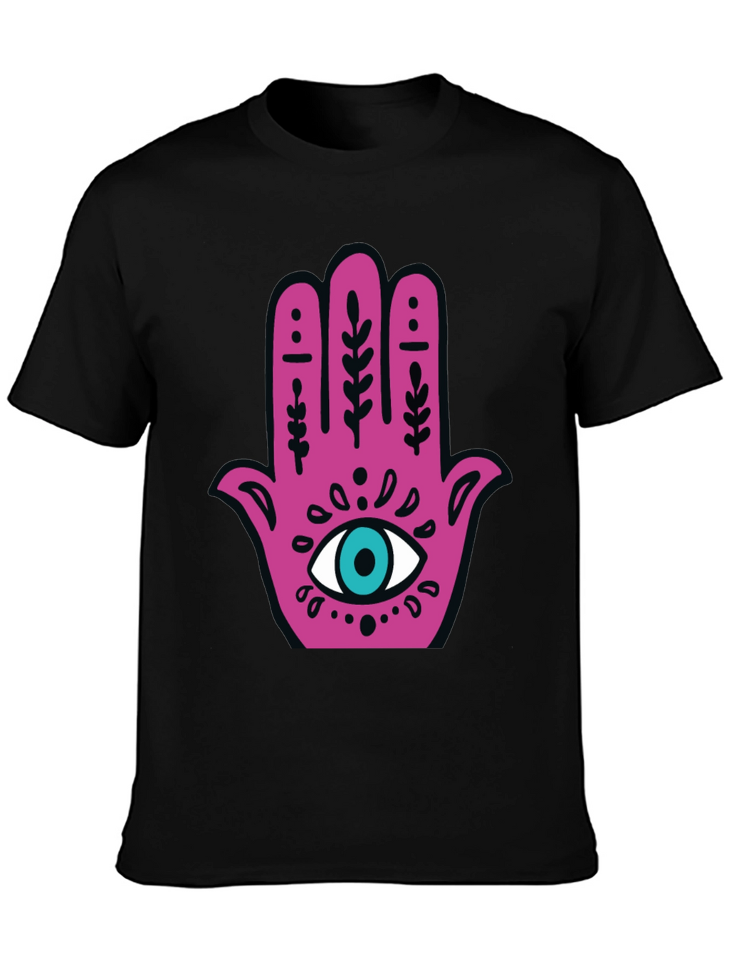 Hamsa Hand Graphic Tee - Lucky Eye Shirt