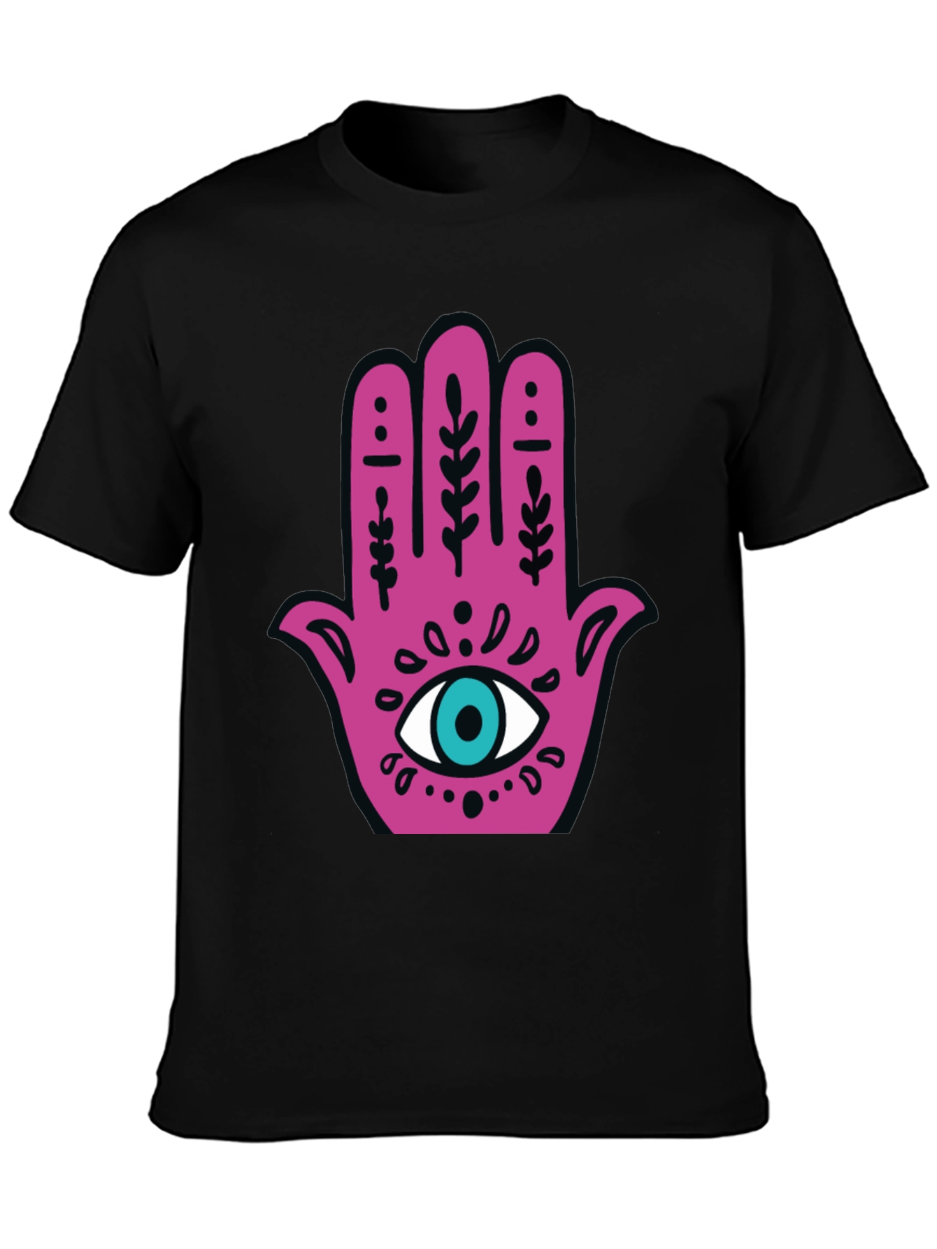 Hamsa Hand Graphic Tee - Lucky Eye Shirt