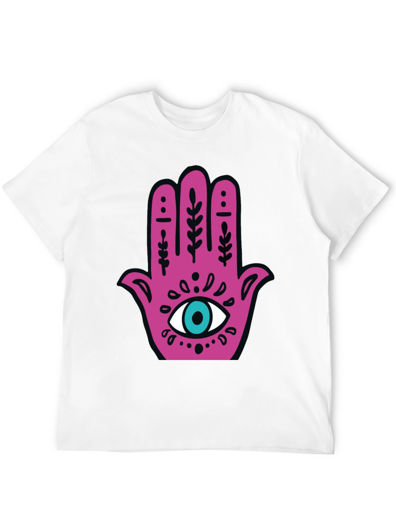 Hamsa Hand Graphic Tee - Lucky Eye Shirt