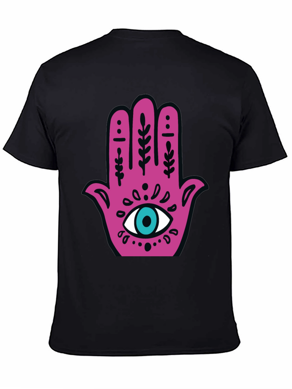 Hamsa Hand Graphic Tee - Lucky Eye Shirt