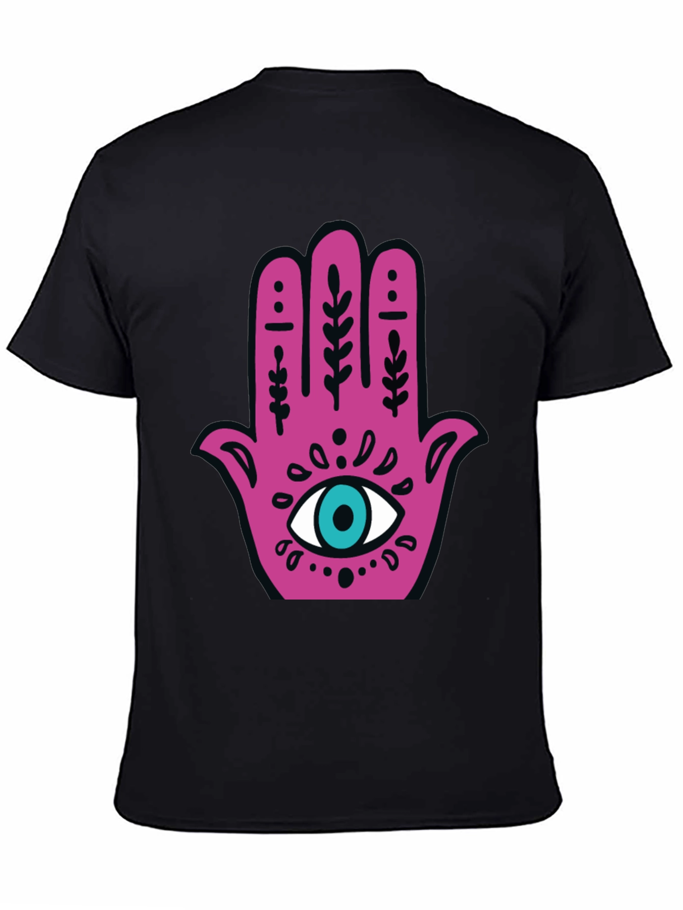 Hamsa Hand Graphic Tee - Lucky Eye Shirt