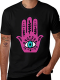 Hamsa Hand Graphic Tee - Lucky Eye Shirt
