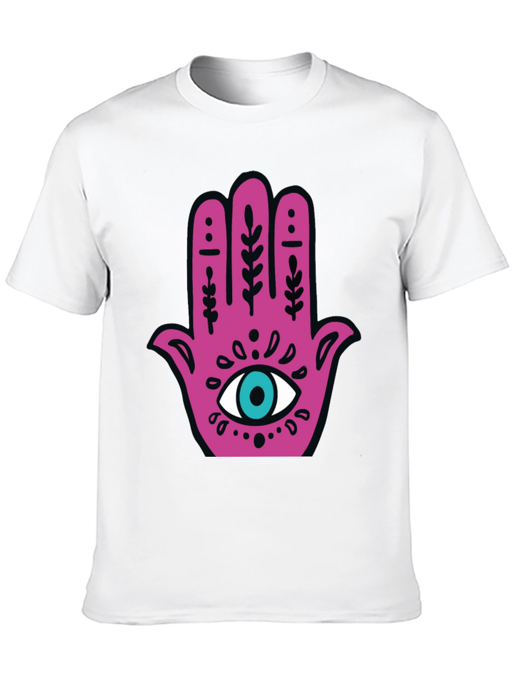 Hamsa Hand Graphic Tee - Lucky Eye Shirt