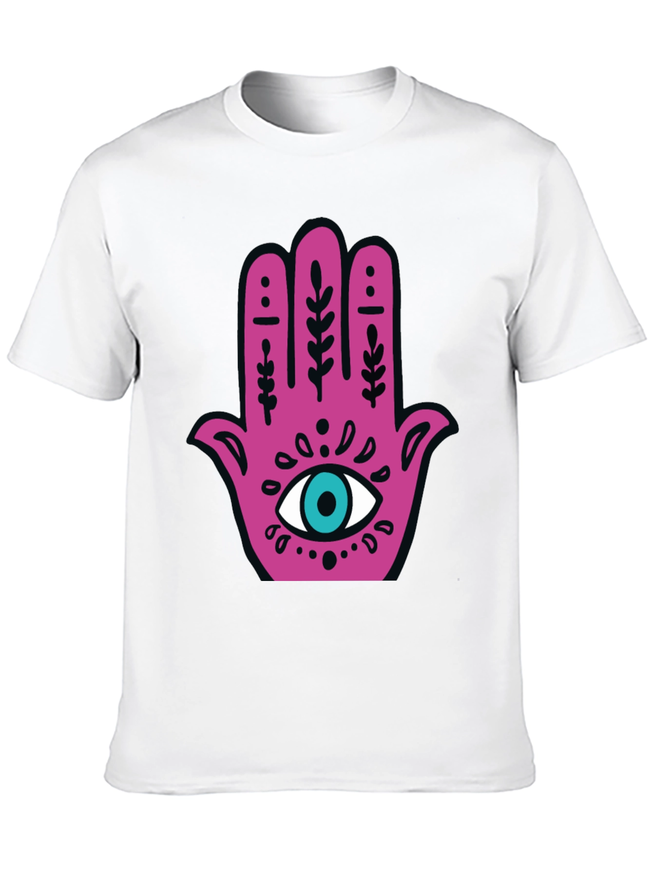Hamsa Hand Graphic Tee - Lucky Eye Shirt