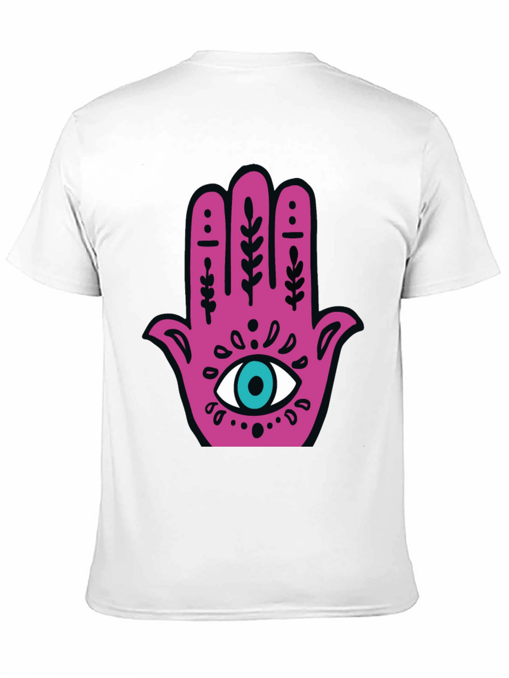 Hamsa Hand Graphic Tee - Lucky Eye Shirt
