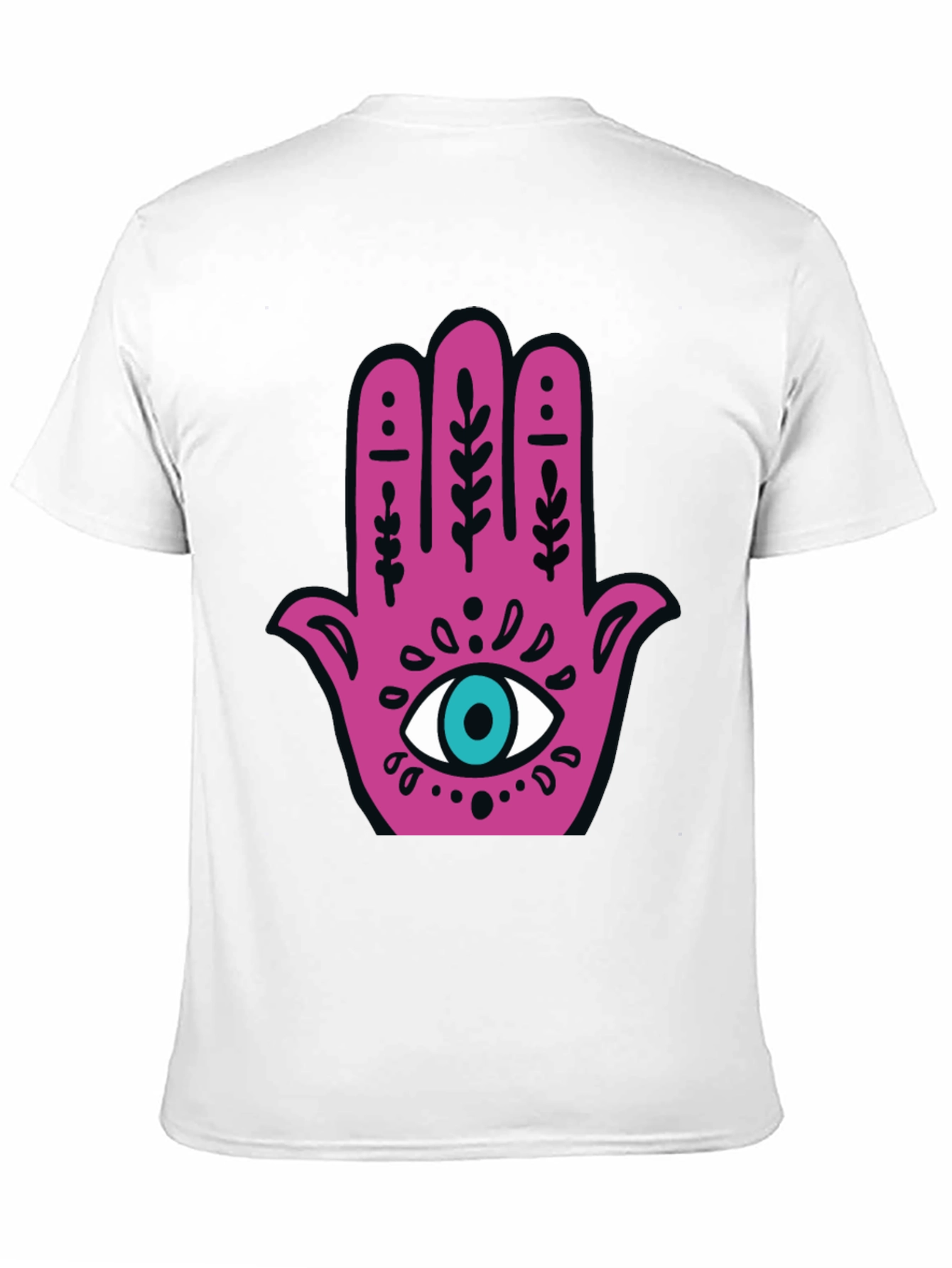 Hamsa Hand Graphic Tee - Lucky Eye Shirt