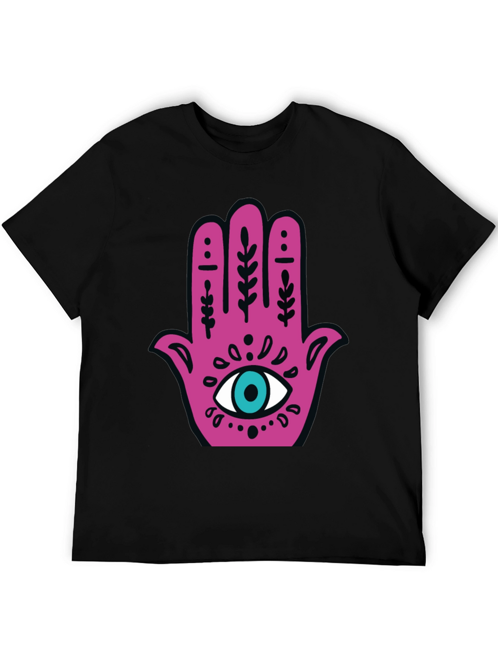 Hamsa Hand Graphic Tee - Lucky Eye Shirt