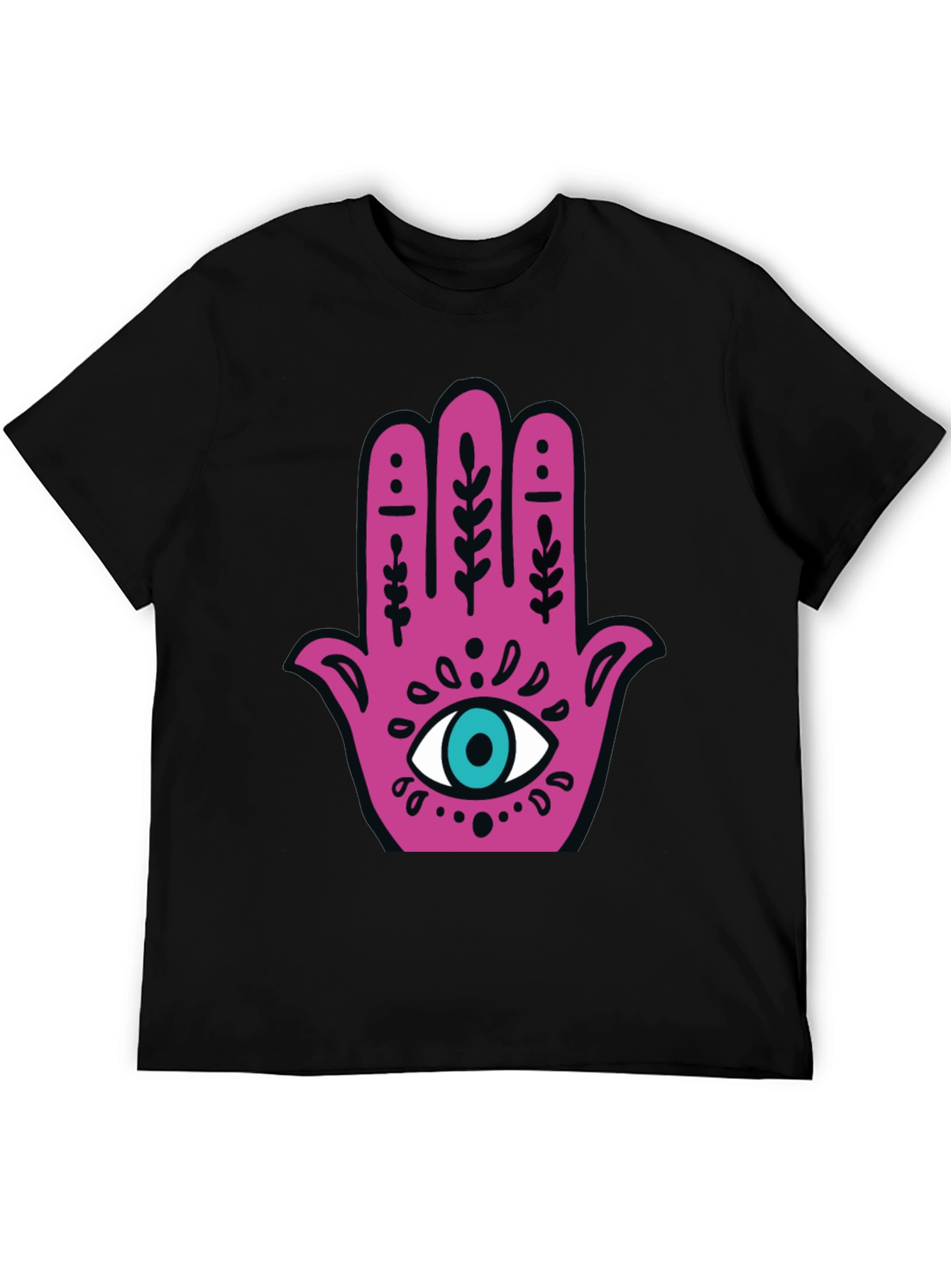 Hamsa Hand Graphic Tee - Lucky Eye Shirt
