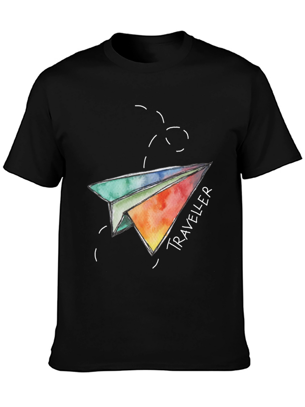Traveler Paper Airplane Graphic Tee