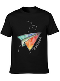 Traveler Paper Airplane Graphic Tee